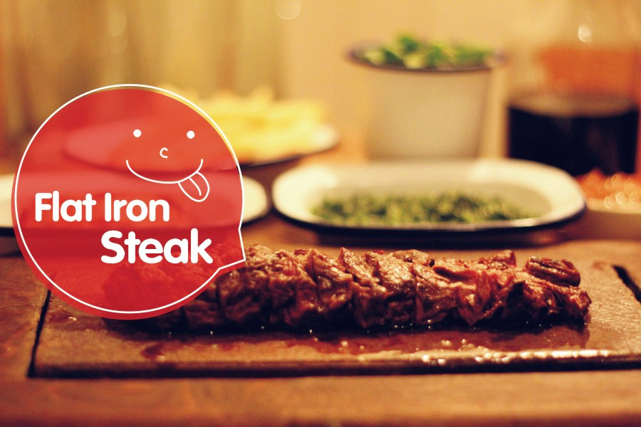 伦敦10镑牛排Flat Iron Steak | 餐桌上给你配把菜刀的必尝牛排店