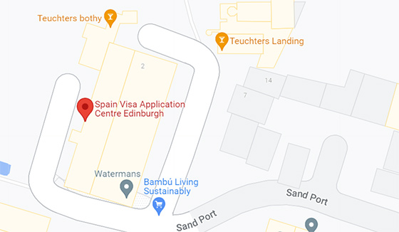 爱丁堡西班牙签证中心