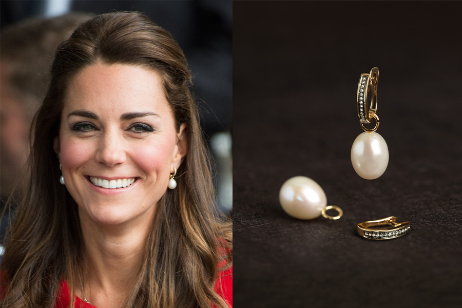 凯特王妃超喜欢的珍珠耳环get一下？