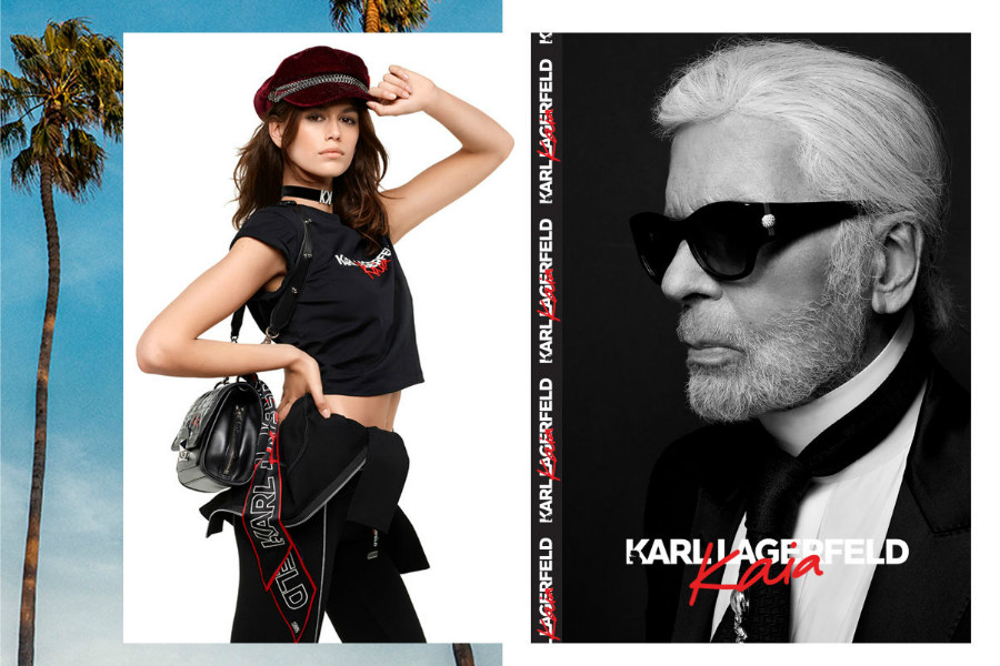 老佛爷Karl Lagerfeld和当季最火超模Kaia合作款上市！轻松拥有Effortless时髦look
