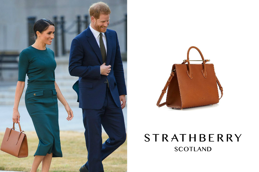 Strathberry - The Strathberry Midi Tote in Bridle Leather