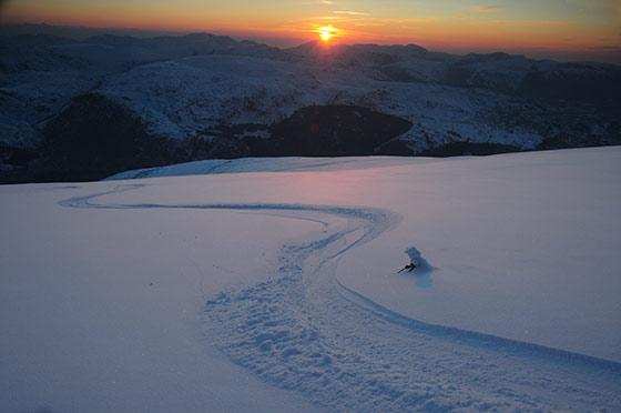 湖区滑雪场