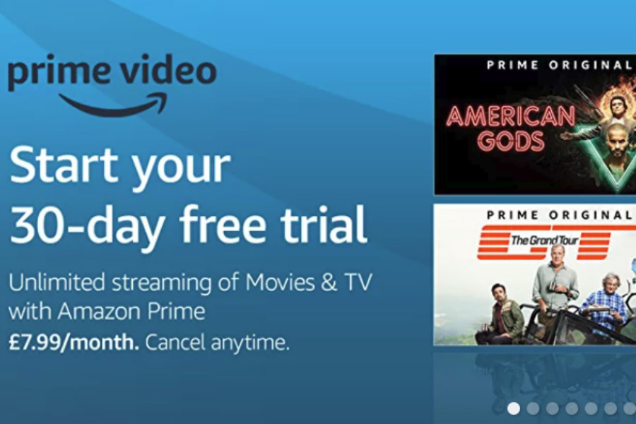 Amazon | Prime Video海量大片随你看，30天免费试用！