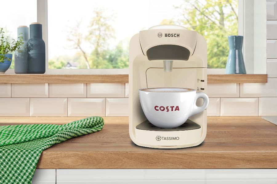 Bosch限量款奶白色咖啡机7.5折仅£29.99！颜值超高，适合学生党
