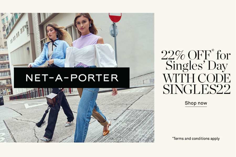 NET-A-PORTER | 双11预热精选折扣78折!Balenciaga、Max Mara在线