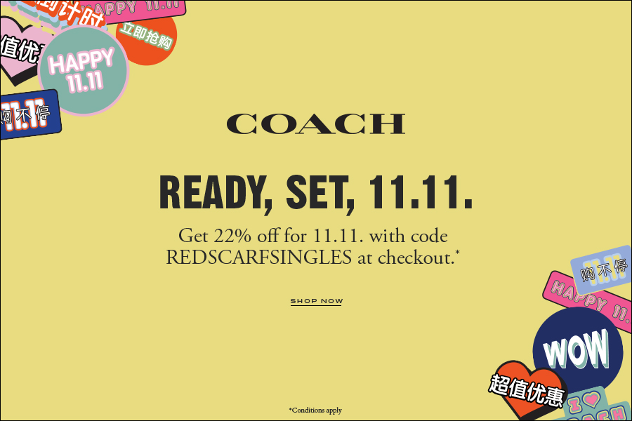 COACH蔻驰 | 双十一独家精选78折今晚结束,百搭经典包型必入!
