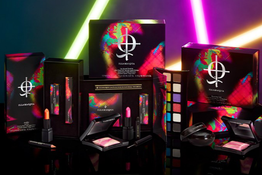 Illamasqua | 双十一红领巾独家全线65折,好评高光、液体腮红必入!