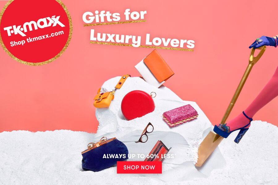 TK maxx | 各大品牌低至4折,来淘一份完美的圣诞礼物吧