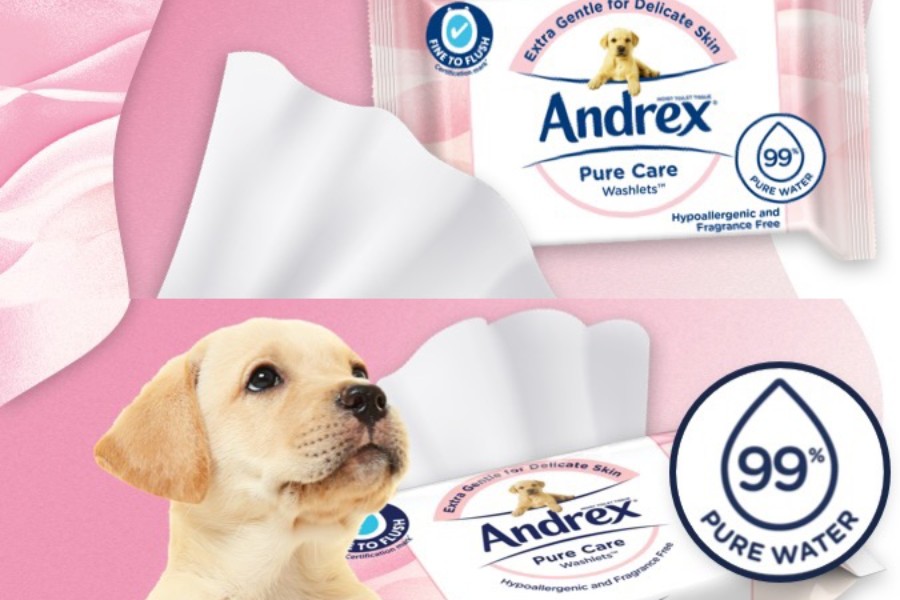 纸巾6.3折起！Andrex湿厕纸、Kleenex盒装面纸、Winner洗脸巾等