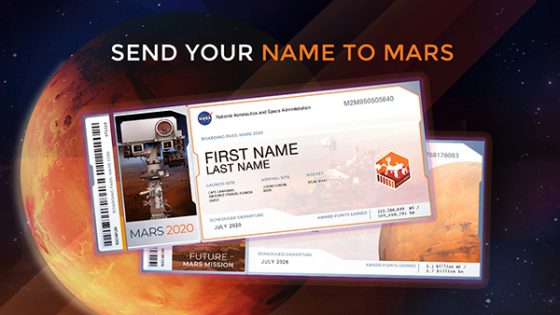 送名字上火星