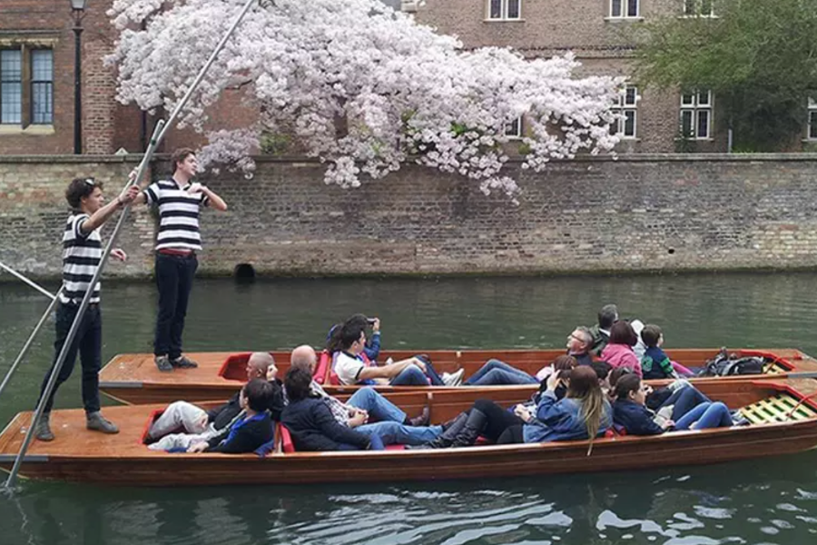 剑桥游船限时58折，14.45镑体验经典一日游项目快来体验！