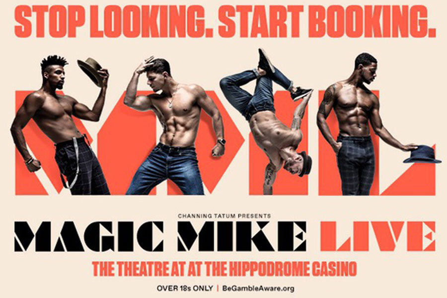 来伦敦必看猛男秀Magic Mike Live 票价£39镑起！点燃冬日热情！
