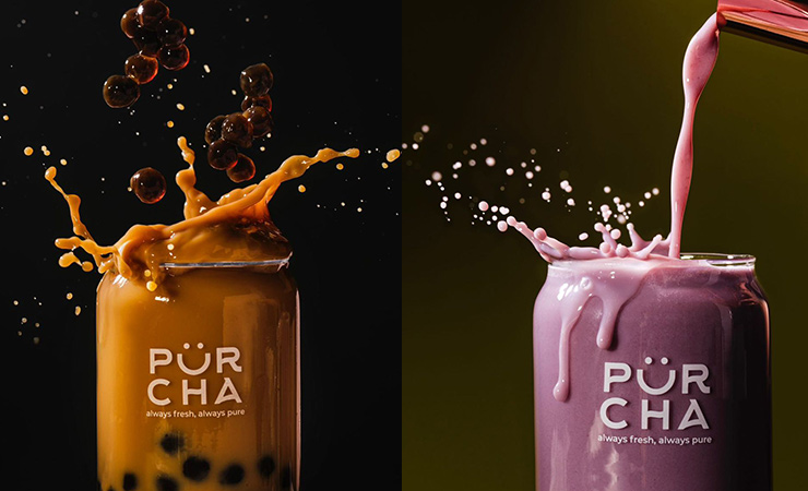 伦敦新开奶茶店PüRCHA | 即时现做，追求100%新鲜优质奶茶