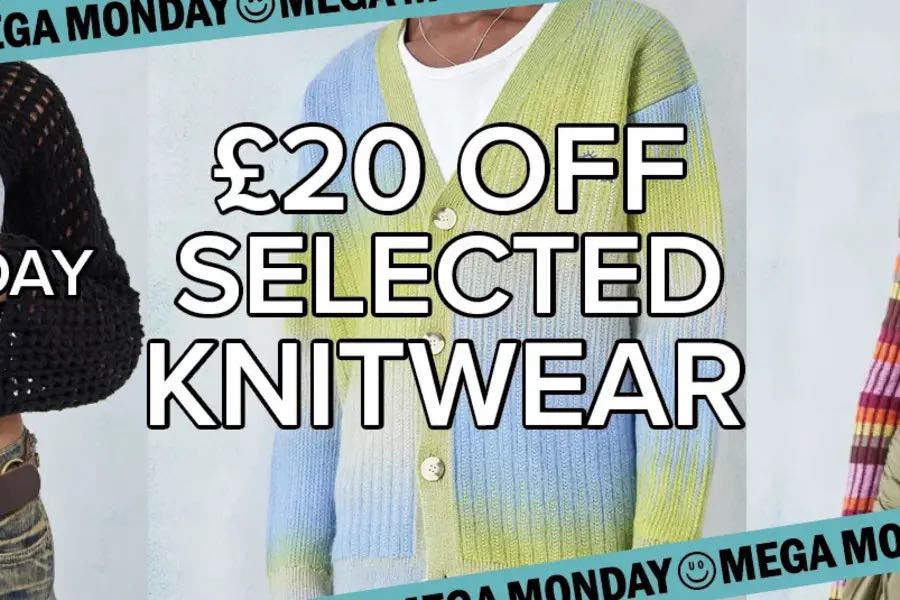 UO超级星期一精选针织衫减£20！£0免费薅无袖针织！£4买长袖毛衣