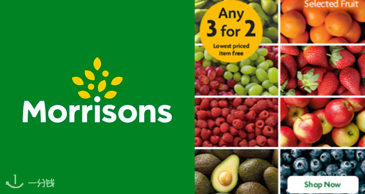 Morrisons最新满£70减£25码，蓝莓￡0.84，冰淇淋￡3，厨房纸￡3！