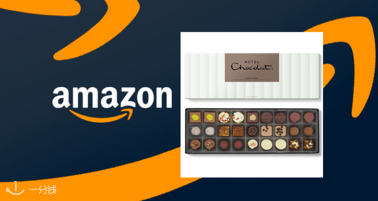 【Amazon闪促】难得打折！Hotel Chocolat巧克力礼盒装£21收！