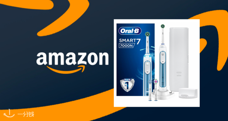 【Amazon闪促】Oral B Smart 7电动牙刷突发32折！£69收，性价比超高
