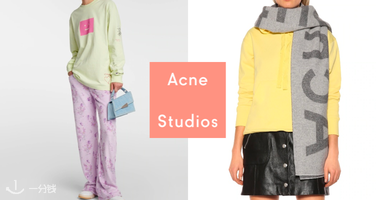 Acne Studios全场7折！围巾&针织帽目前全网最低价入！😐笑脸卫衣、T恤🖤经典踝靴都在！