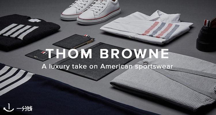 Thom Browne 官网大促5折起！经典四道杠针织衫£426还有衬衫polo等