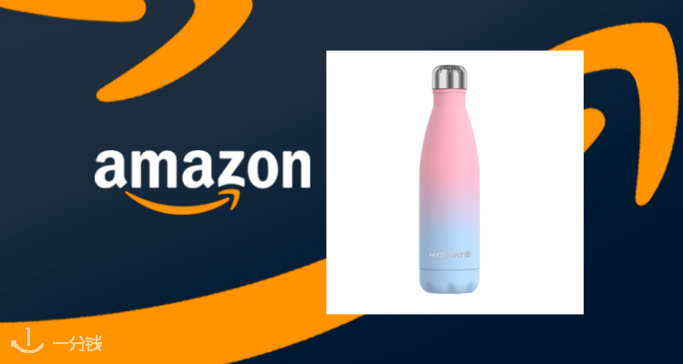 【Amazon闪促】超高颜值粉蓝渐变保温杯£6.99，健身通勤都合适！