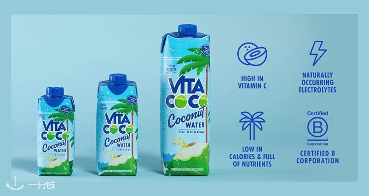 Vita Coco 椰子水闪促！无门槛7.7折！6瓶1L装£13  330ml低至£1/瓶