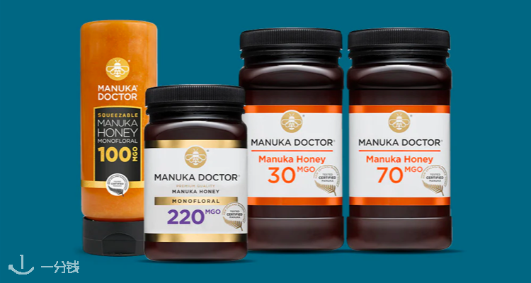 Manuka蜂蜜低至4折+折上9折！冬天喝蜂蜜水，养胃抗炎还能美容！