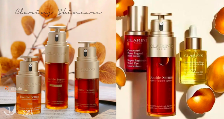 Clarins官网夏促63折起💥不死鸟补水套装£30！眼精华套装£37！