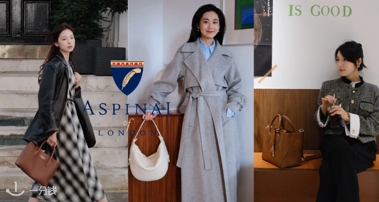 Aspinal of London 官网夏促5折起！👜£162收经典托特包！🤩Hobo包仅£192~