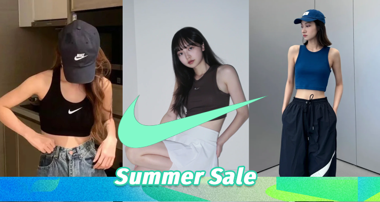 Nike官网「☀️运动上衣合集」低至5折！£19收封面同款背心！夏天尽情秀手臂