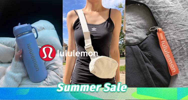 lululemon「配件专场」3折起！钥匙扣￡9🔑All Night包包￡39！🍼 吸管杯￡19！