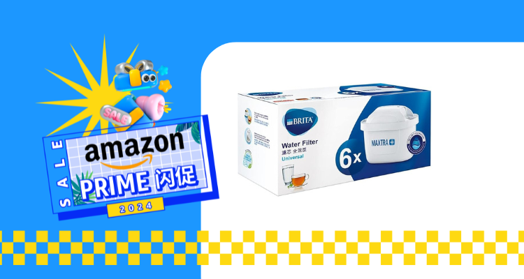 【Prime Day】硬水克星👍 Brita MAXTRA+滤芯6个装£31.99收！