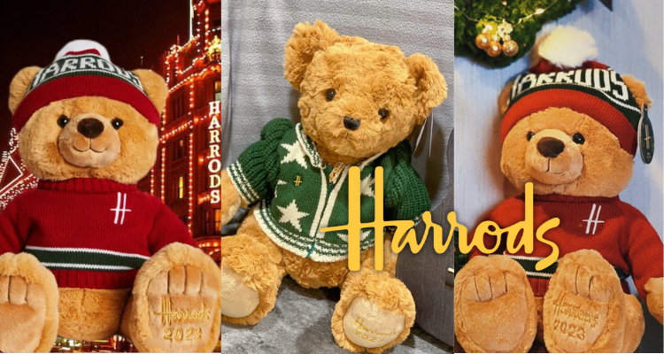 Harrods小熊周边7折起！🐻£25收警察熊、守卫熊、卫兵熊等！🤩他家小熊别太可爱！