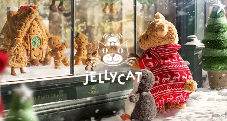 Jellycat全场9折！巴塞罗睡衣熊£38限时补货！玉子烧寿司£11！圣诞礼物这里选啦