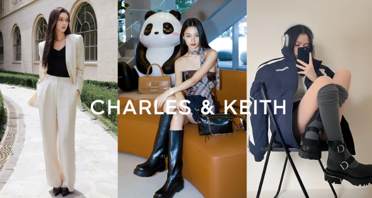 Charles & Keith官网「🖤爱豆的鞋柜」全场45折起！👢Jennie演唱会战靴£60！韩素希同款靴£59！！