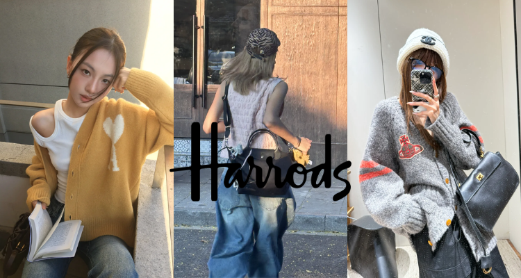 Harrods冬促7折起👋£63收西太后土星耳钉！ Skims吊带裙£51！£38收小马棒球帽！