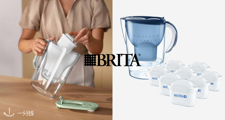 刚需入！BRITA 6个滤芯£23💧滤壶+3个滤芯£22！还有水龙头滤水器！防脱从改善水质开始👊