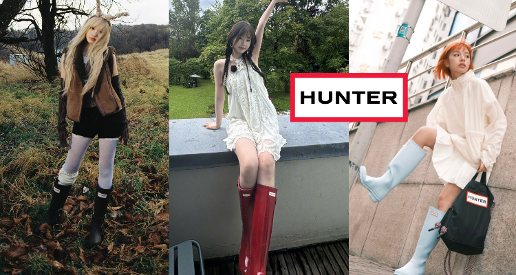 🌧️Hunter低至3折！🍎£94入封面虞书欣同款红色爆款雨靴！长靴超酷！雨季来啦～家中常备！