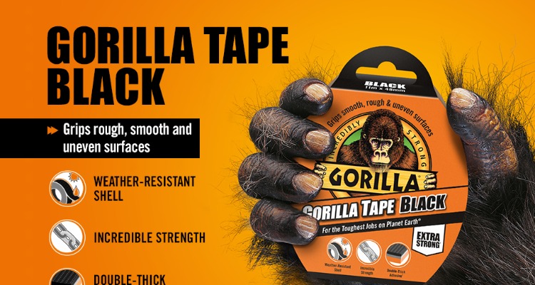 哪里破了粘哪里！Gorilla大猩猩胶带🦍半价仅£2！修复密封防水！行李箱、帐篷、水管都能用