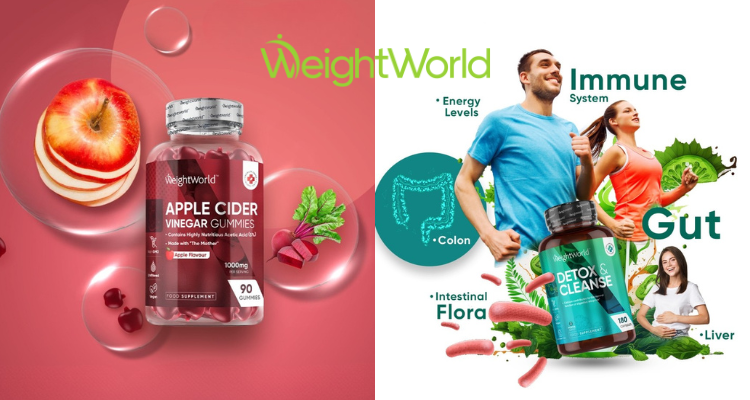 消化不良？噗噗不畅？WeightWorld排毒胶囊59折起+叠67折！苹果醋软糖£8！益生菌£10！