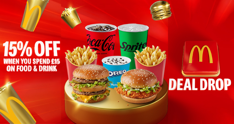 🍔麦当劳巨无霸£1.49限时回归！还有全场餐饮85折周日就结束！麦门信徒吃起来！