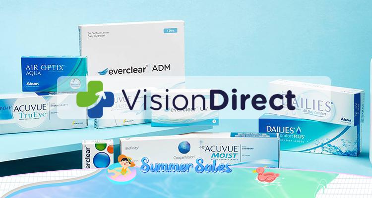 ⚠️紧急通知!VisionDirect隐形白嫖车来了🚨还有新人88折,各品牌隐形眼镜、美瞳好价收!