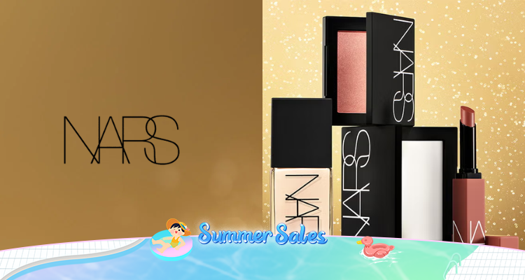 Nars官网全场75折!再送正装口红💄大白饼£26,液体腮红仅£24💥大火素颜霜£29!