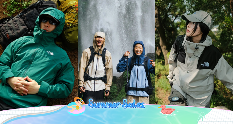 “焕”身硬壳,无惧风雨⛰北面官网【冲锋衣合集】全部7折!Quest短款冲锋衣£77收!