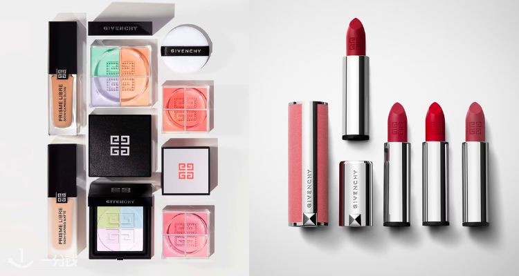 LF纪梵希美妆6折大促💄丝绒小羊皮£24!四宫格散粉£33!柔光养肤粉底£30!
