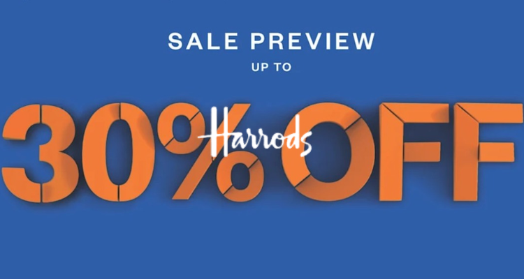 Harrods夏促提前开抢!6折起捡漏大牌🔥SKIMS T恤£33!珑骧托特£73!西太后、Le Labo