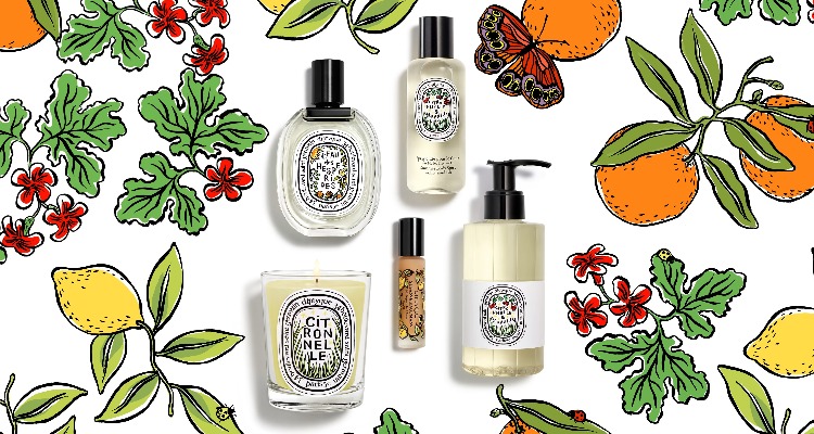 Diptyque夏日果园系列上线🍋送新款蜡烛/香香!柠檬草体香喷雾太撩人!联名唇釉£36收