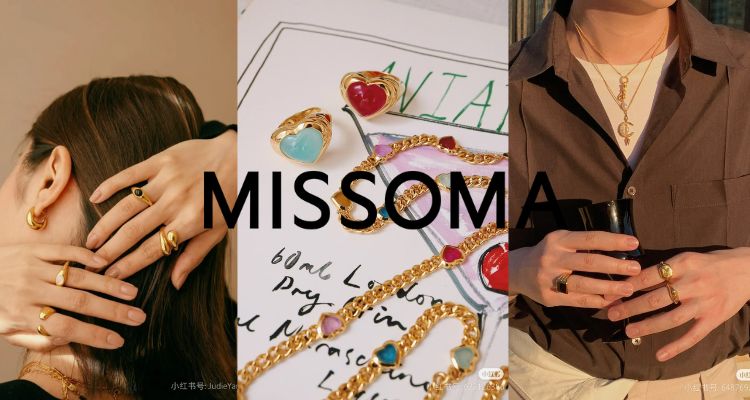 ✨Missoma官网夏促5折!💎绝美中古饰品速收!果冻爱心戒指£58!珐琅宝石圆顶耳环£47!