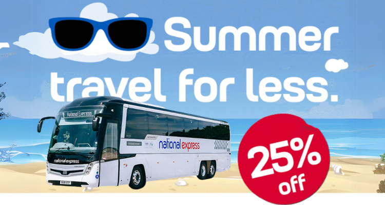 National Express巴士限时75折🚌车票仅£4起!机场接机、旅游直接省哭!内附买票攻略