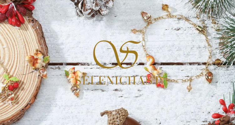 夏日绝美首饰✨Selenichast大促低至3折+折上74折!🌷郁金香项链£23!🌸樱花耳钉£24!
