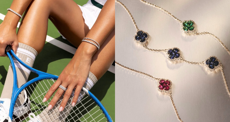 The Diamond Store 钻石商城「手链专场」👉封面宝石手链£219收🎾老钱风网球手链优选！